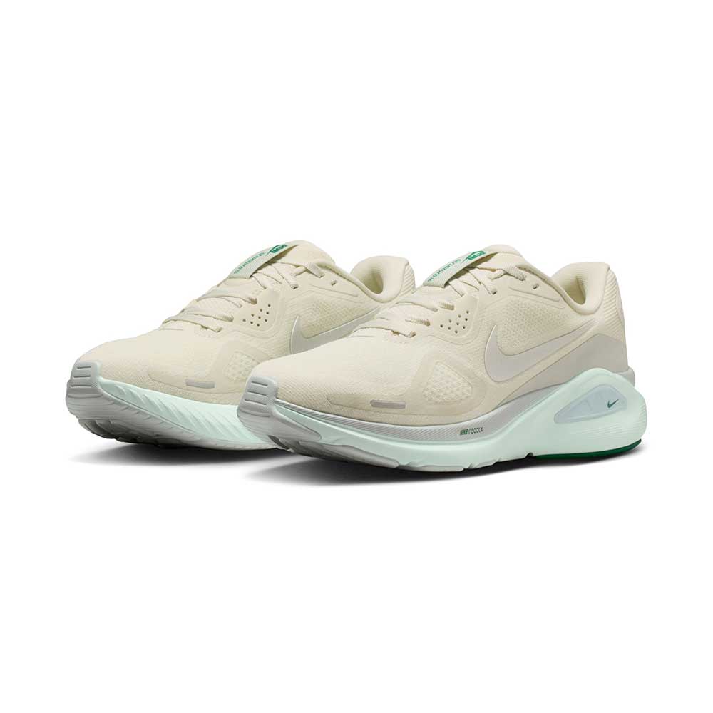 Women's Nike Structure 26 Running Shoe - Sea Glass/Metallic Silver/Light Silver - Regular (B)