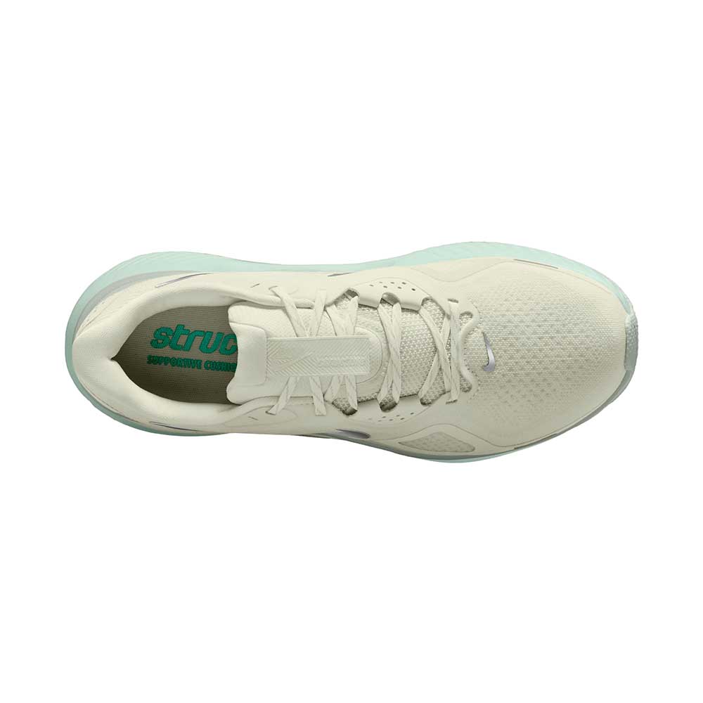 Women's Nike Structure 26 Running Shoe - Sea Glass/Metallic Silver/Light Silver - Regular (B)