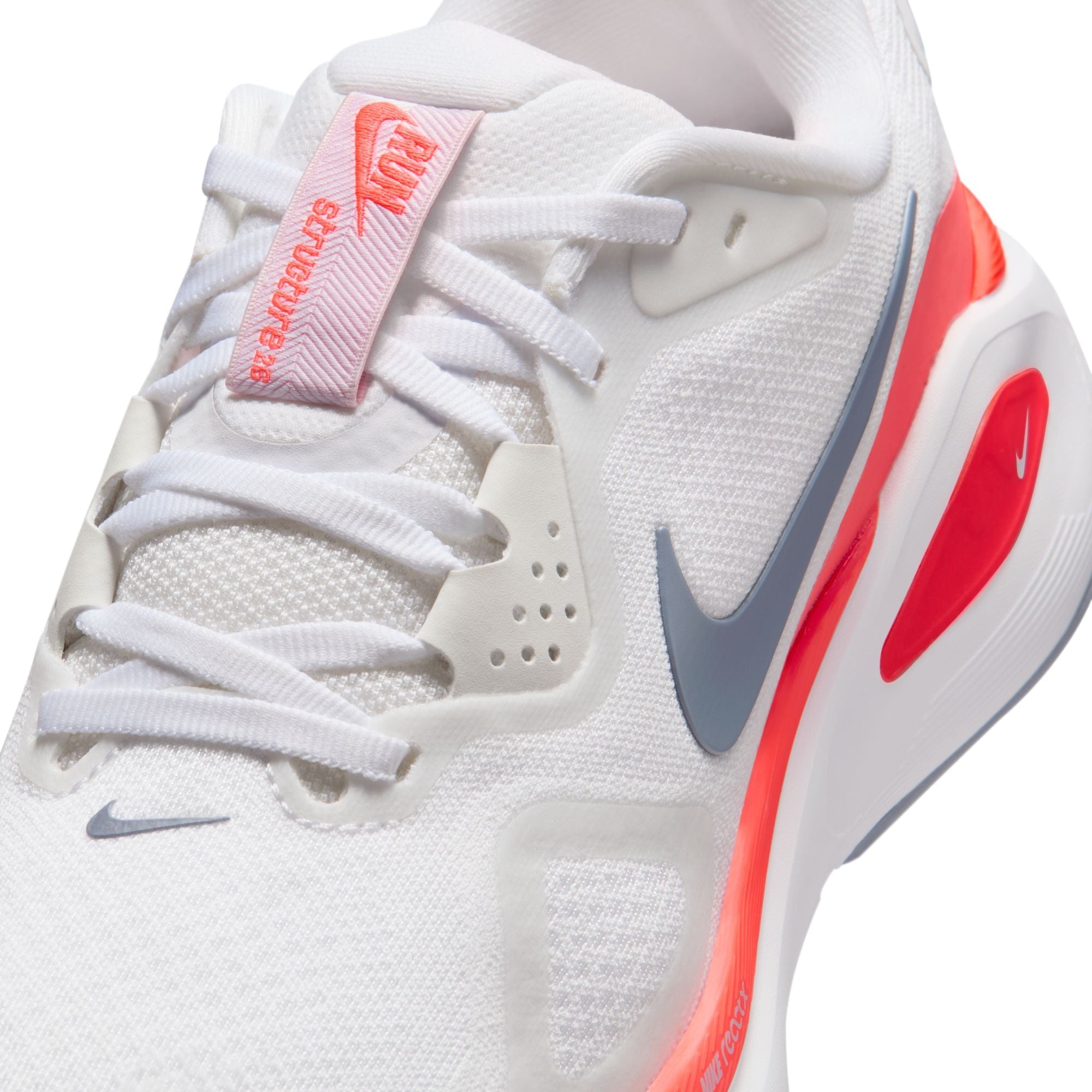 Women’s Structure 26 (105 - White/Ashen Slate-Hot Lava-Hydrogen Blue)