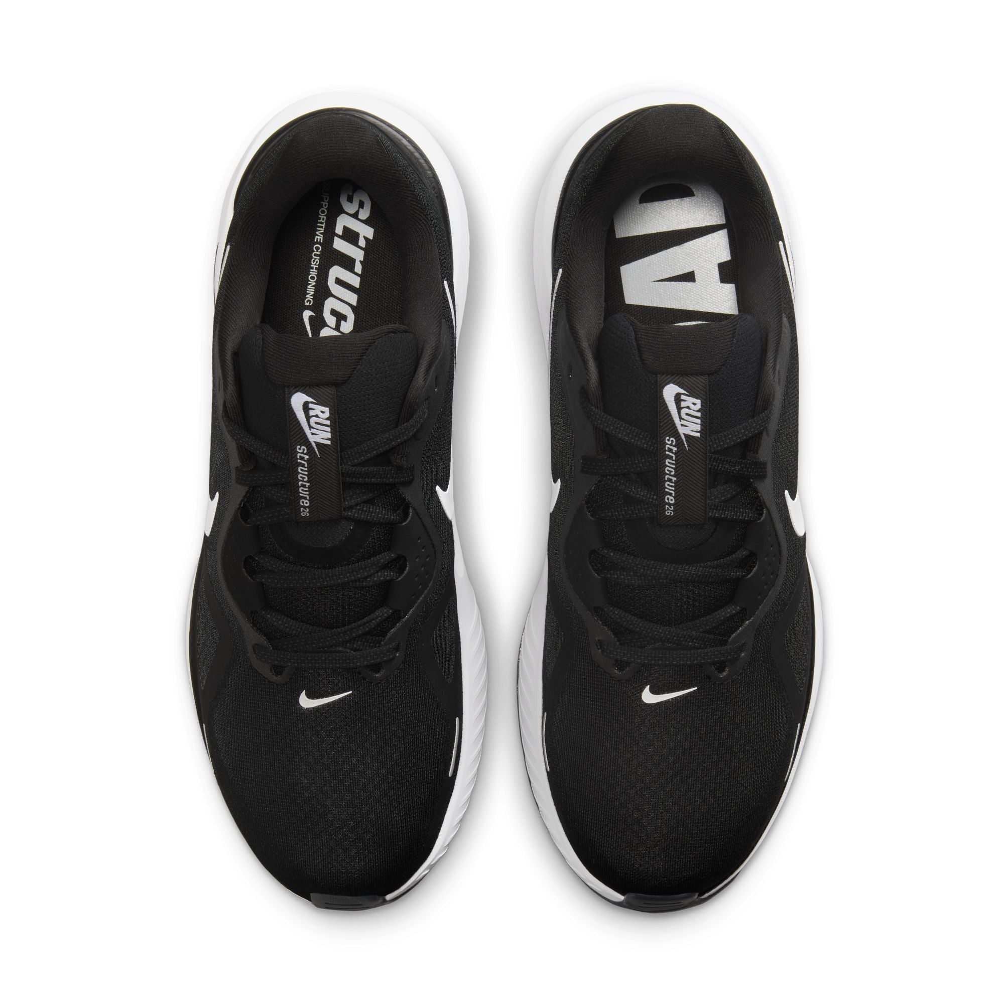 Men’s Structure 26 (002 - Black/White-Cool Grey-Metallic Silver)