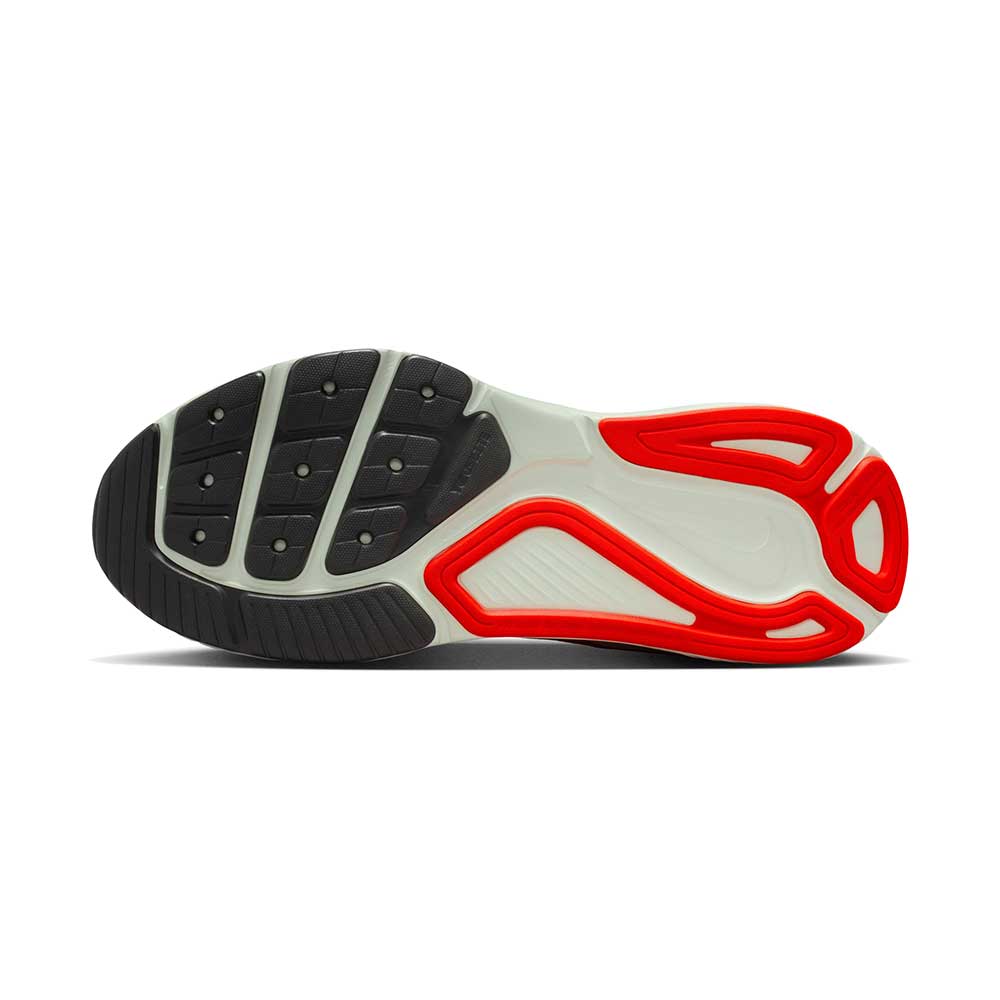 Men's Nike Structure 26 Running Shoe - White/Bright Crimson/Medium Ash - Regular (D)