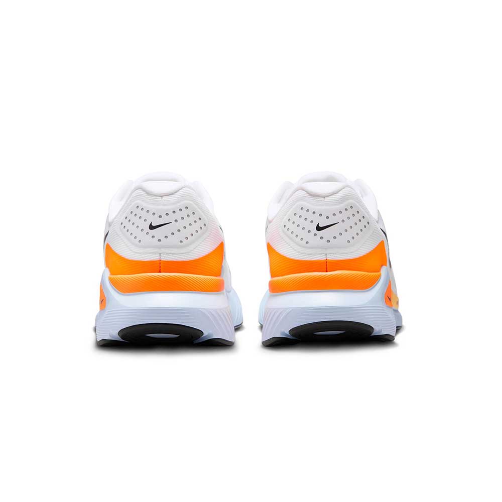 Men's Nike Structure 26 Running Shoe - White/Black/Hydrogen Blue/Total Orange - Regular (D)
