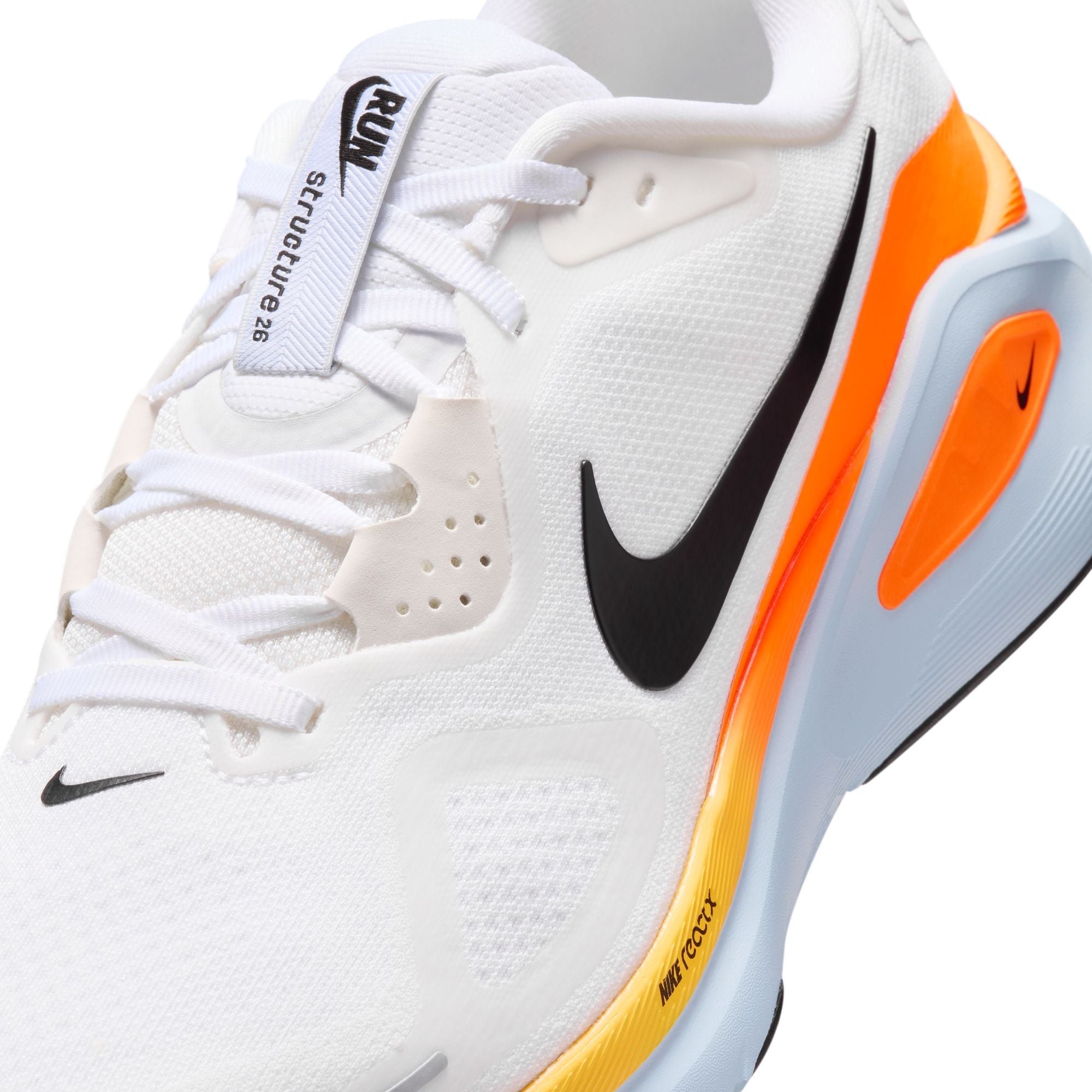 Men’s Structure 26 (107 - White/Black-Hydrogen Blue-Total Orange)