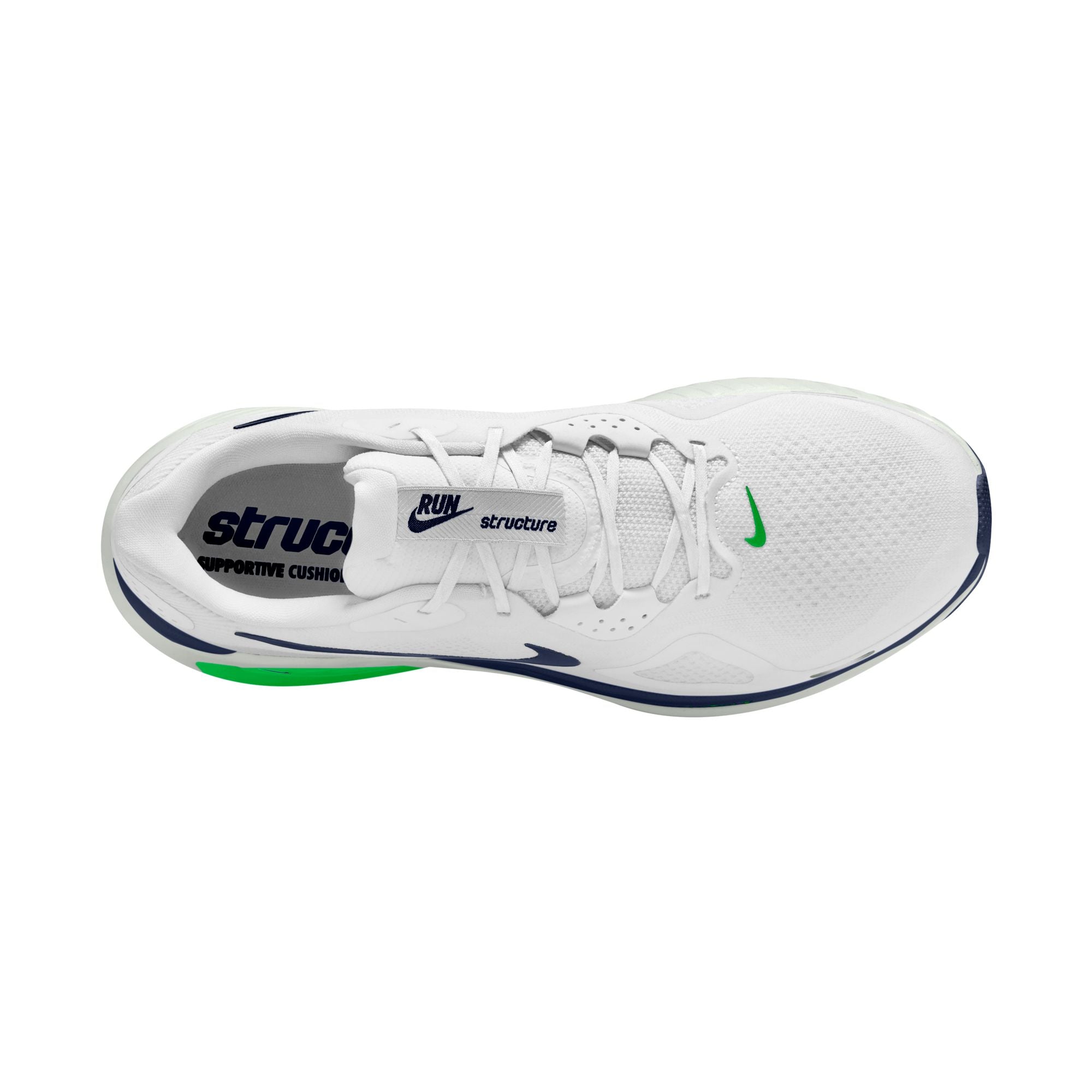 Men’s Structure 26 (108 - White/Midnight Navy/Green Spark)