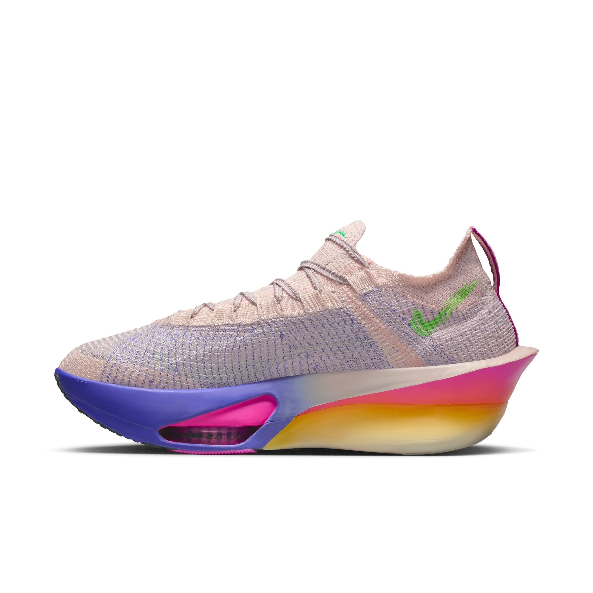 Men's Alphafly 3 "Eliud Kipchoge" (600 - Silt Red/Green Shock-Bright Ceramic)