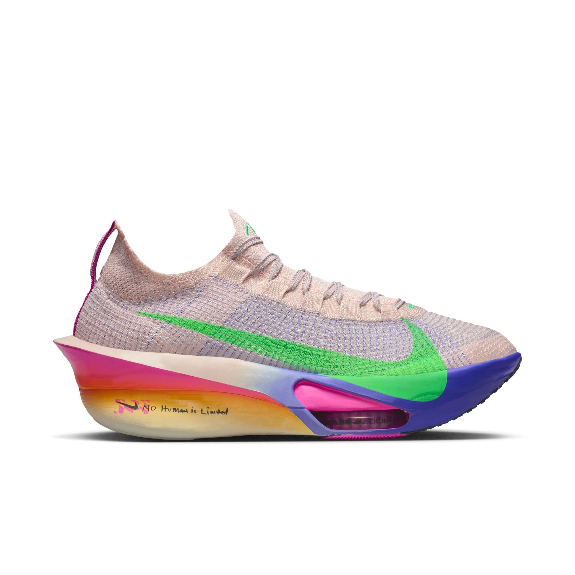 Men's Alphafly 3 "Eliud Kipchoge" (600 - Silt Red/Green Shock-Bright Ceramic)