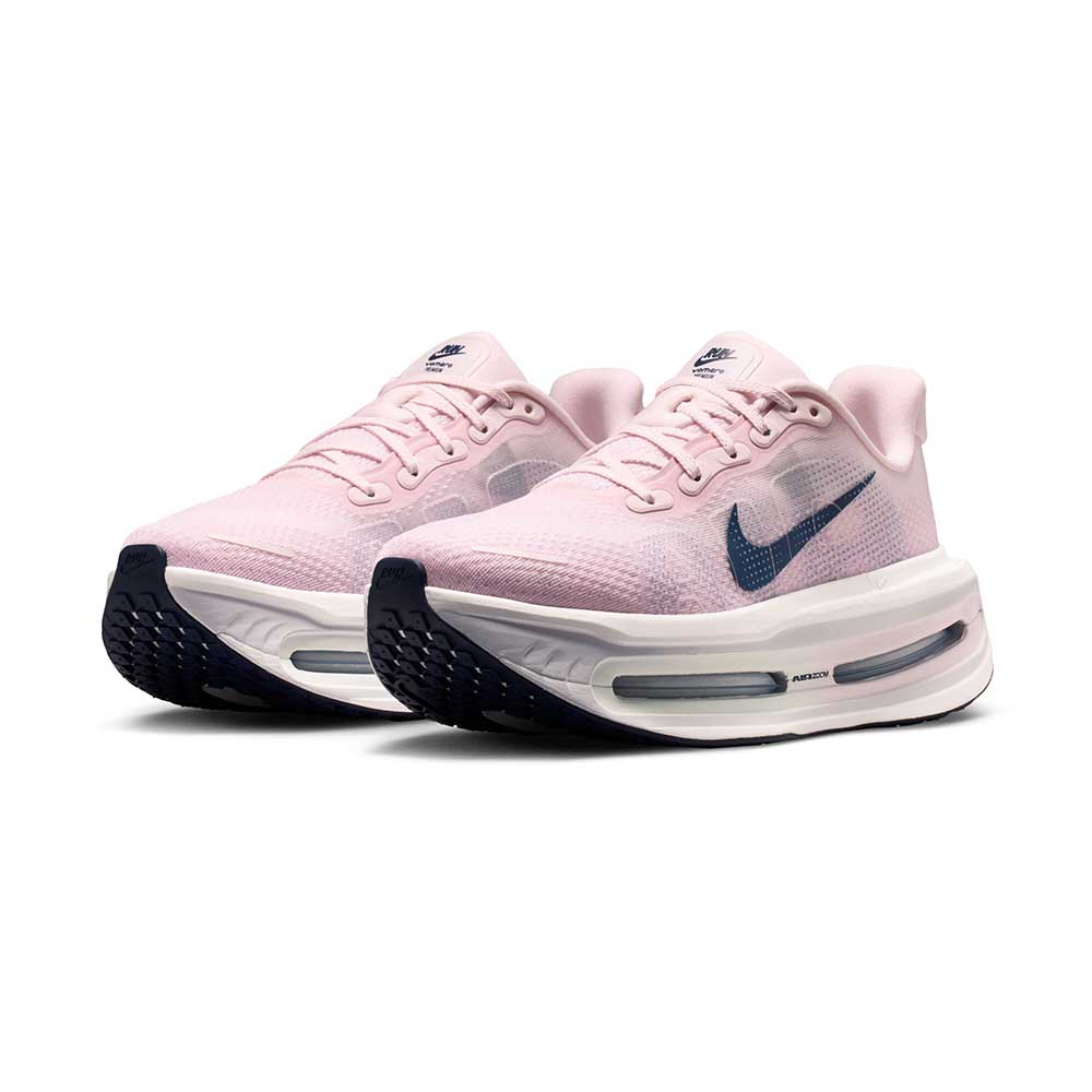 Women's Nike Vomero Premium Running Shoe - Pearl Pink/Midnight Navy/White - Regular (B)