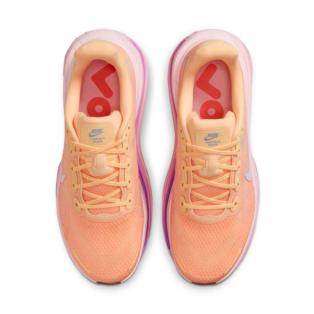 Women's Nike Vomero Premium - Tangerine Tint/Tattoo/Bright Crimson - Regular (B)