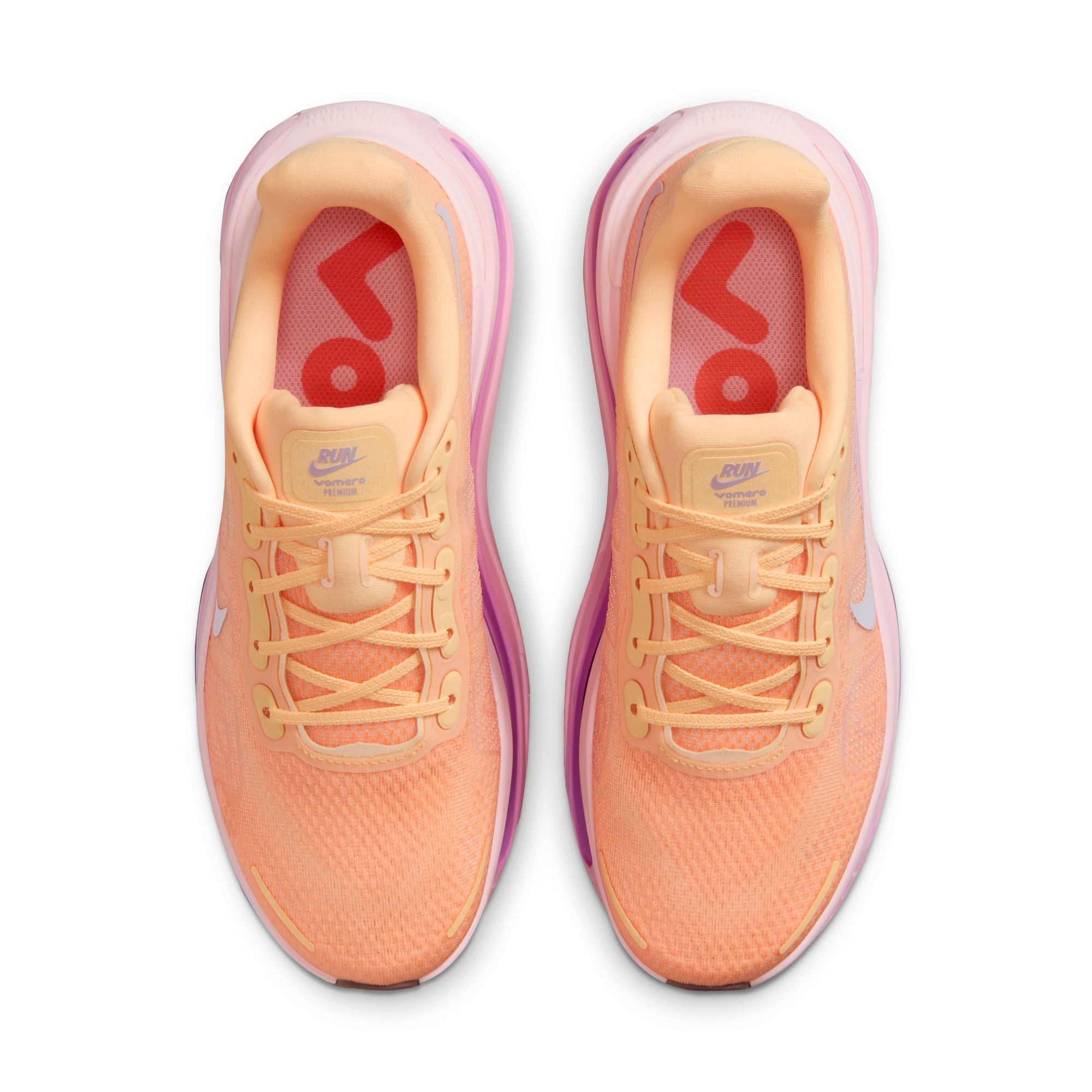 Women's Vomero Premium (801 - Tangerine Tint/Tattoo-Bright Crimson)