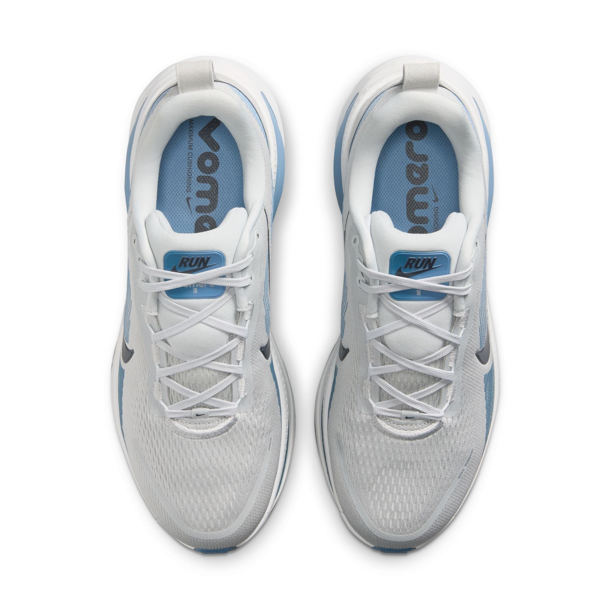Men's Vomero 18 (015 - Grey Fog/Dark Obsidian-Off White)