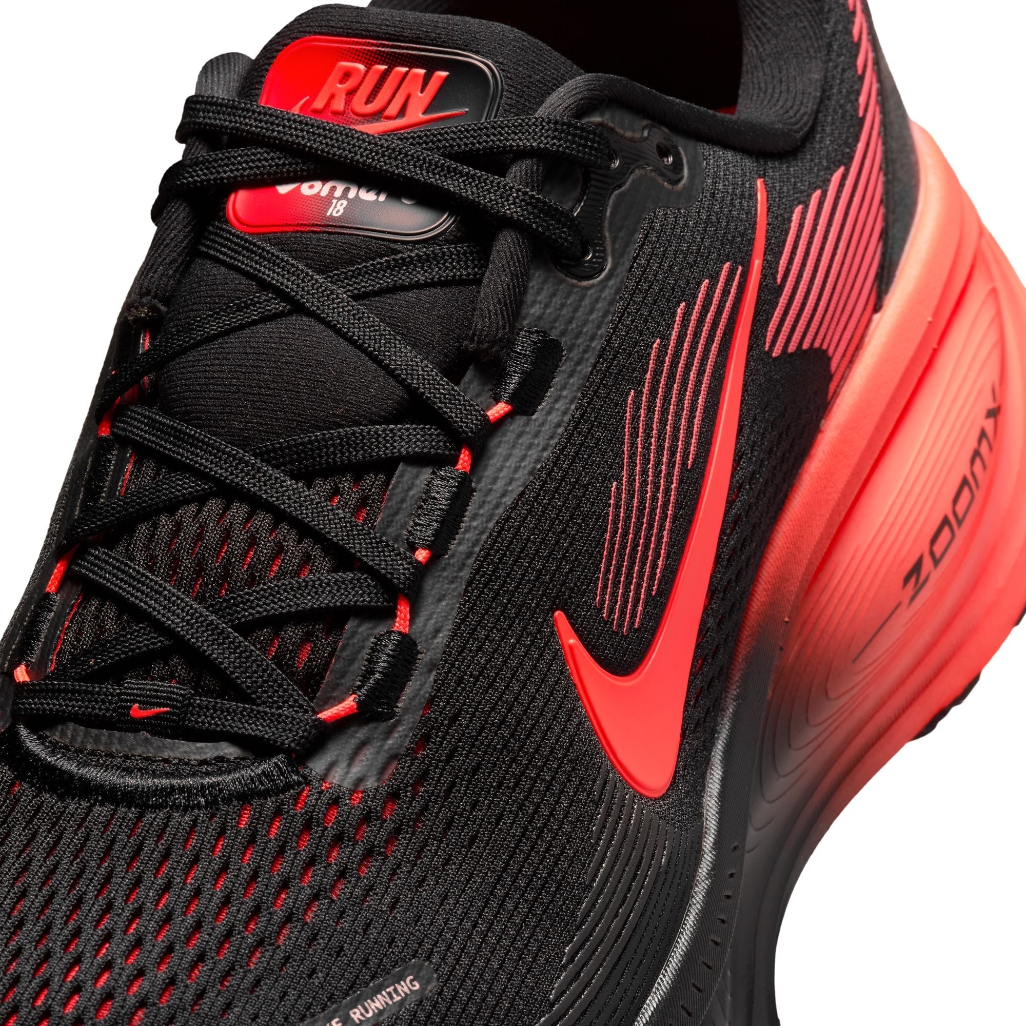 Men's Vomero 18 (019 - Black/Bright Crimson-University Red)