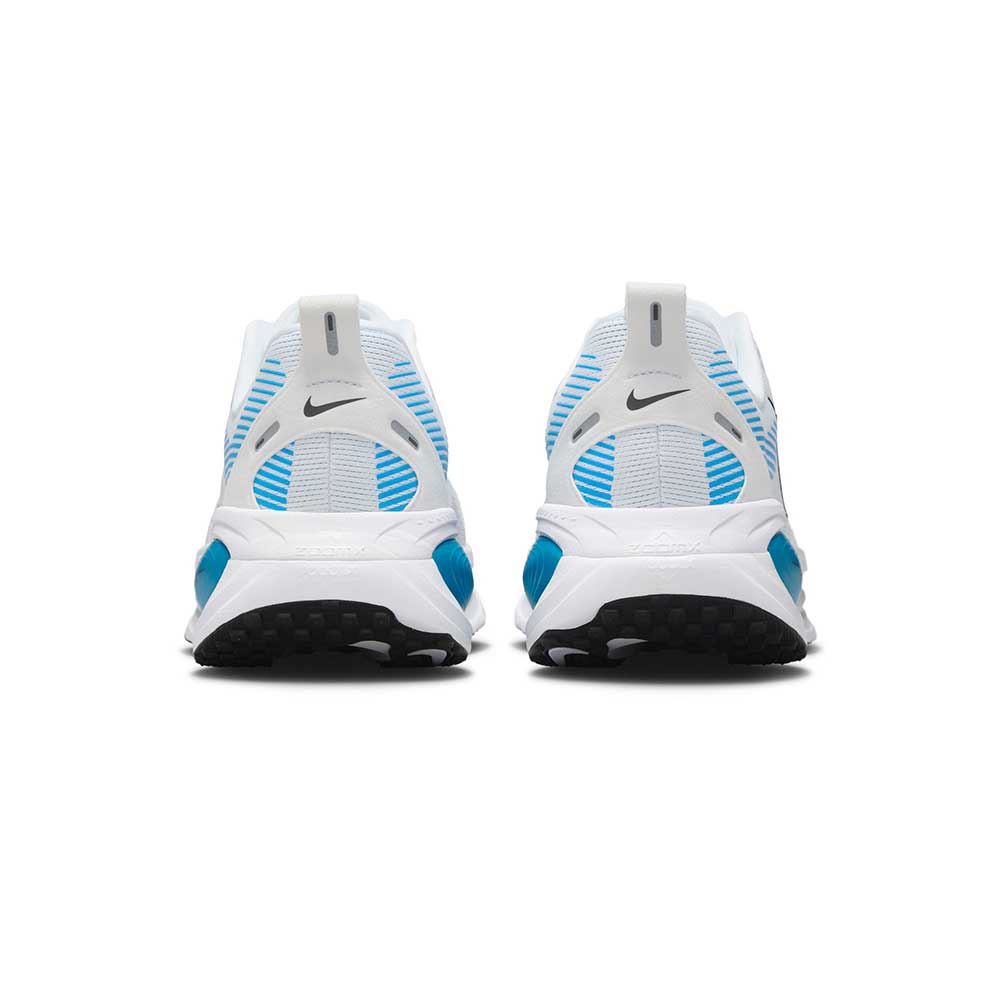 Men's Nike Vomero 18 Running Shoe - White/Black/Blue Hero - Regular (D)