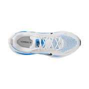 Men's Nike Vomero 18 Running Shoe - White/Black/Blue Hero - Regular (D)