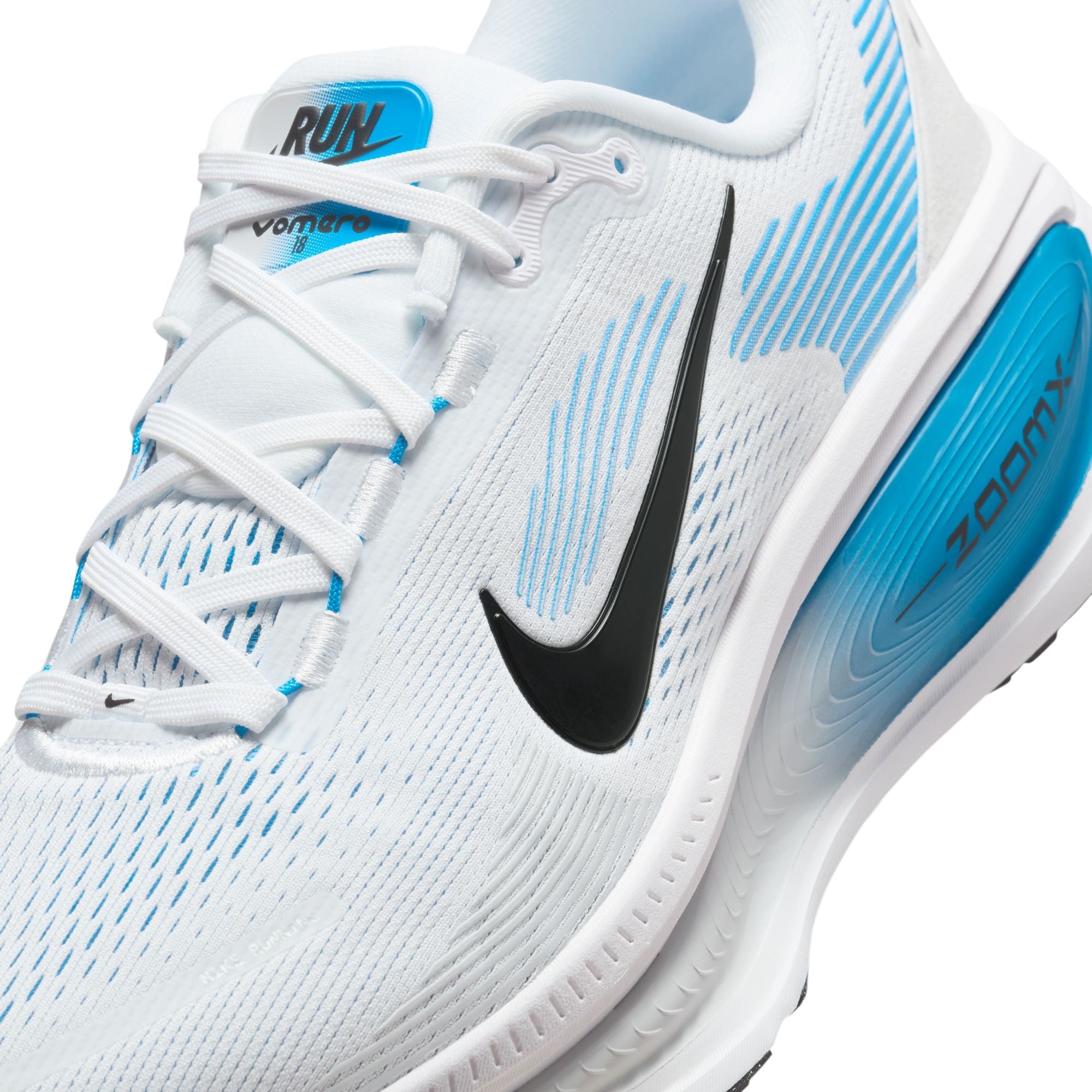 Men's Vomero 18 (109 - White/Black-Blue Hero)