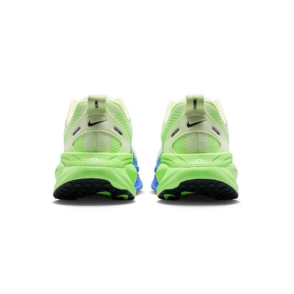 Men's  Nike Vomero 18 Running Shoe - White/Black Spruce/Volt Tint/Sapphire - Regular (D)