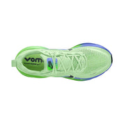 Men's  Nike Vomero 18 Running Shoe - White/Black Spruce/Volt Tint/Sapphire - Regular (D)