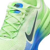 Men's  Nike Vomero 18 Running Shoe - White/Black Spruce/Volt Tint/Sapphire - Regular (D)