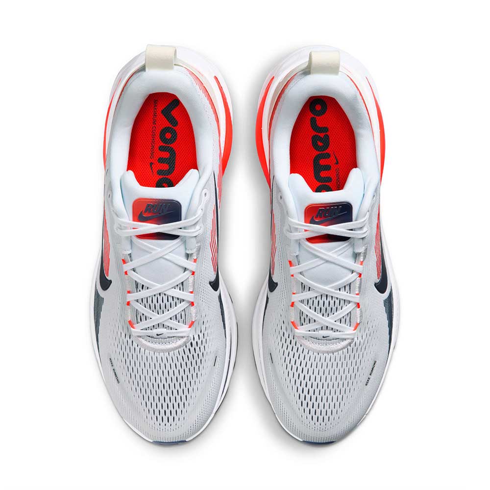 Men's Nike Vomero 18 - White/Midnight Navy/Bright Crimson/Black - Regular (D)