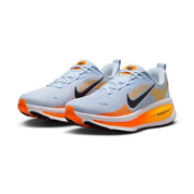 Men's Nike Vomero 18 Running Shoe- Hydrogen Blue/Black/Laser Orange - Regular (D)