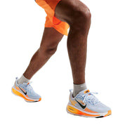 Men's Nike Vomero 18 Running Shoe- Hydrogen Blue/Black/Laser Orange - Regular (D)