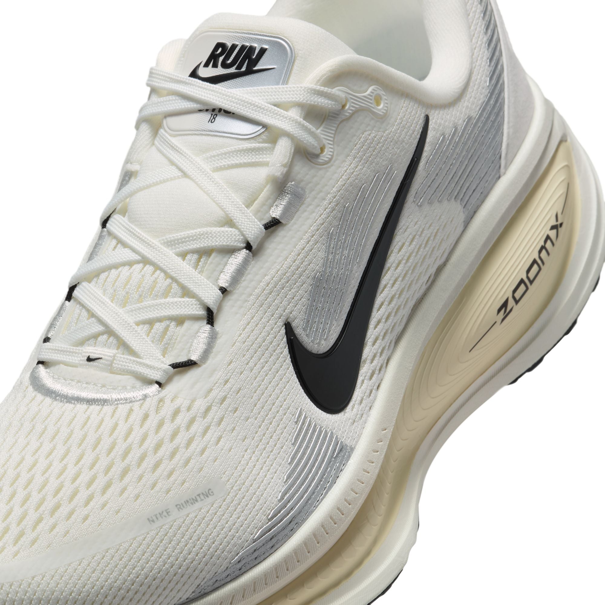 Women's Vomero 18 (101 - Summit White/Black-Coconut Milk)