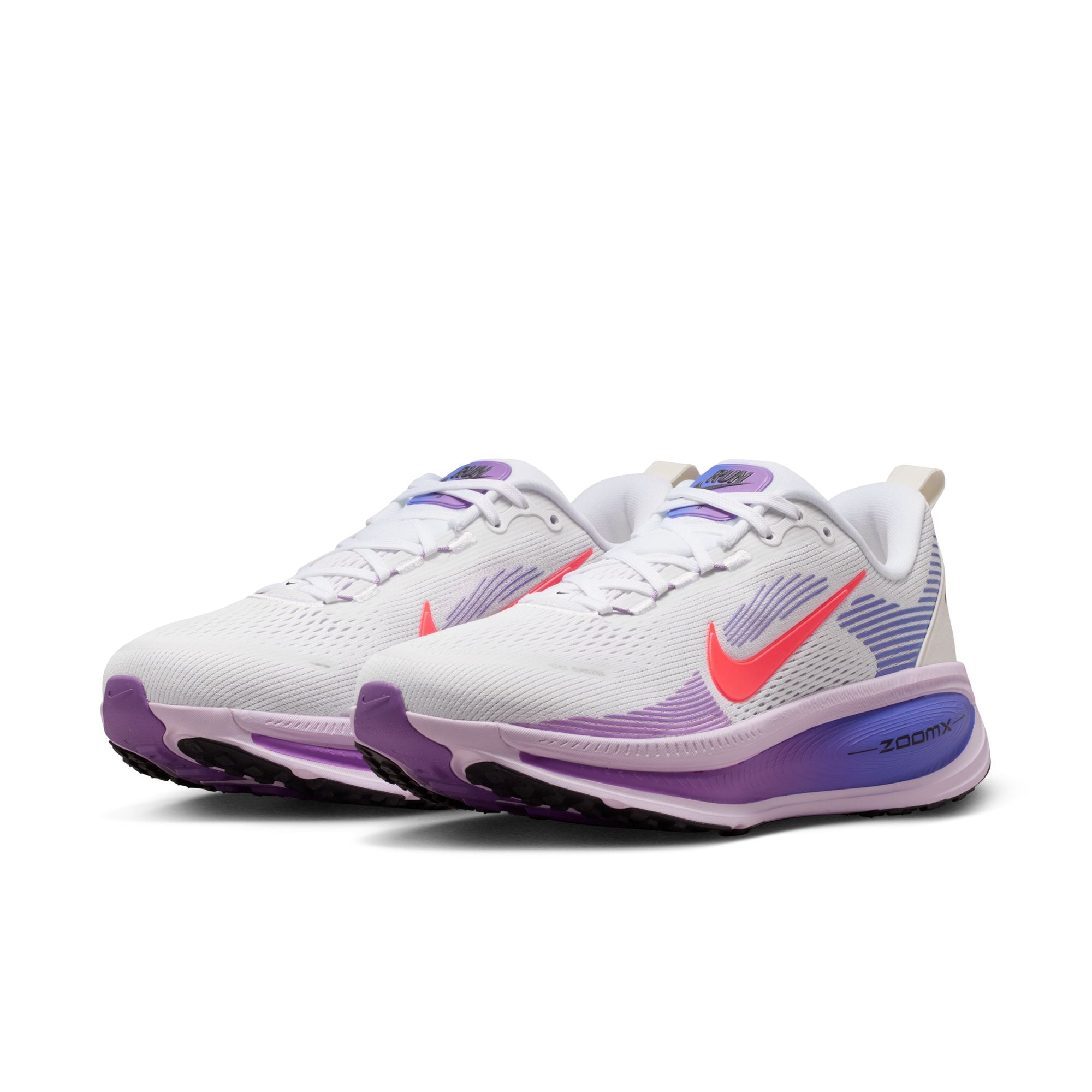 Women's Vomero 18 (112 - White/Hot Lava-Violet Mist-Sapphire)