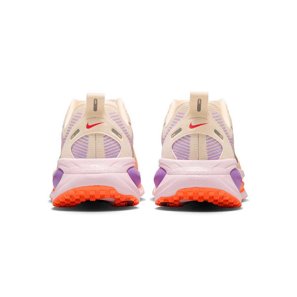 Women's Nike Vomero 18 Running Shoe - Chalk/Tattoo/Pink Foam/Bright Violet - Regular (B)