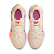 Women's Nike Vomero 18 Running Shoe - Chalk/Tattoo/Pink Foam/Bright Violet - Regular (B)