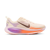 Women's Nike Vomero 18 Running Shoe - Chalk/Tattoo/Pink Foam/Bright Violet - Regular (B)