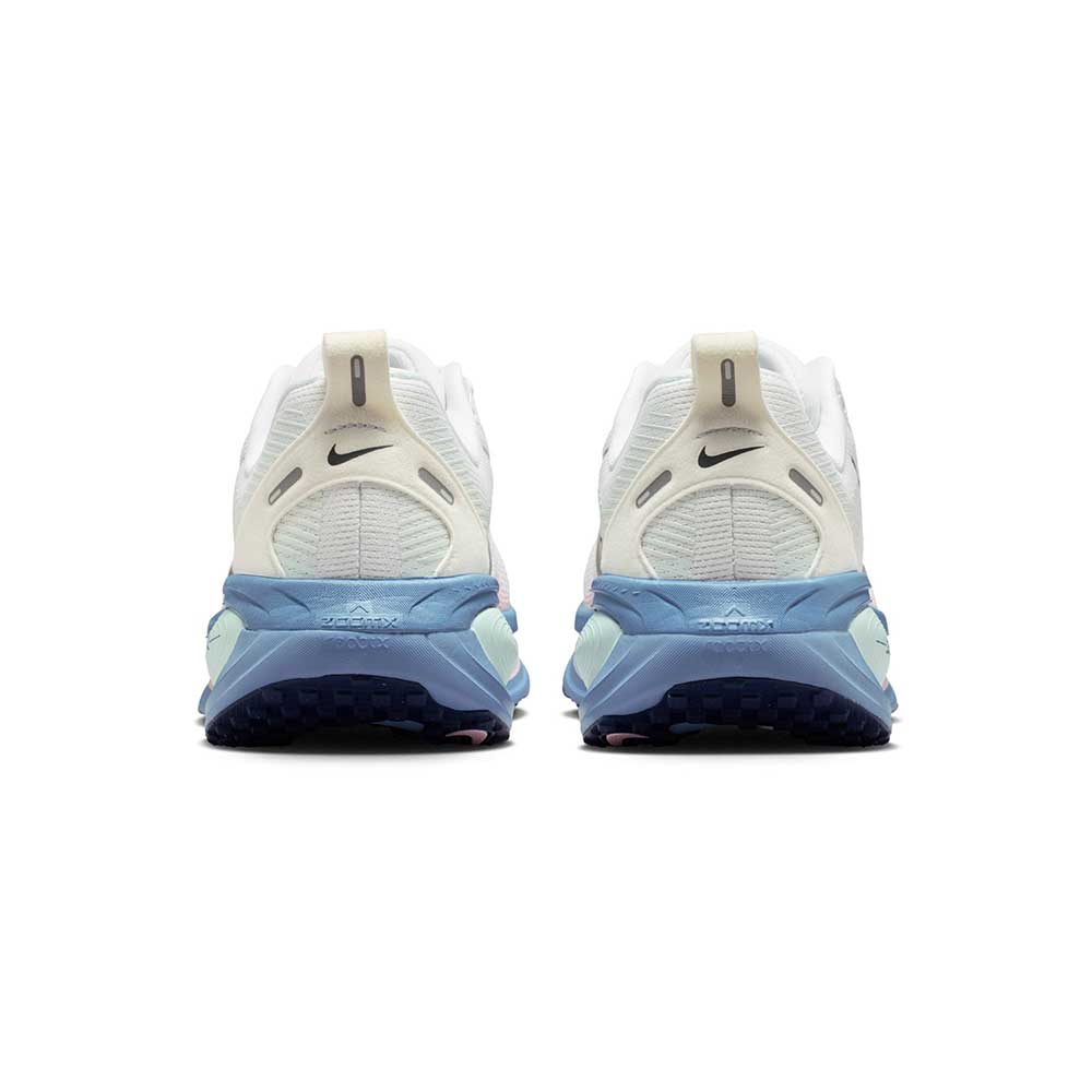 Women's Nike Vomero 18 Running Shoe - White/Midnight Navy/Work Blue - Regular (B)