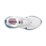 Women's Nike Vomero 18 Running Shoe - White/Midnight Navy/Work Blue - Regular (B)