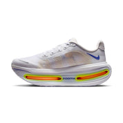 Men's Nike Vomero Premium Running Shoe- White/Lapis/Total Orange/Laser Orange - Regular (D)