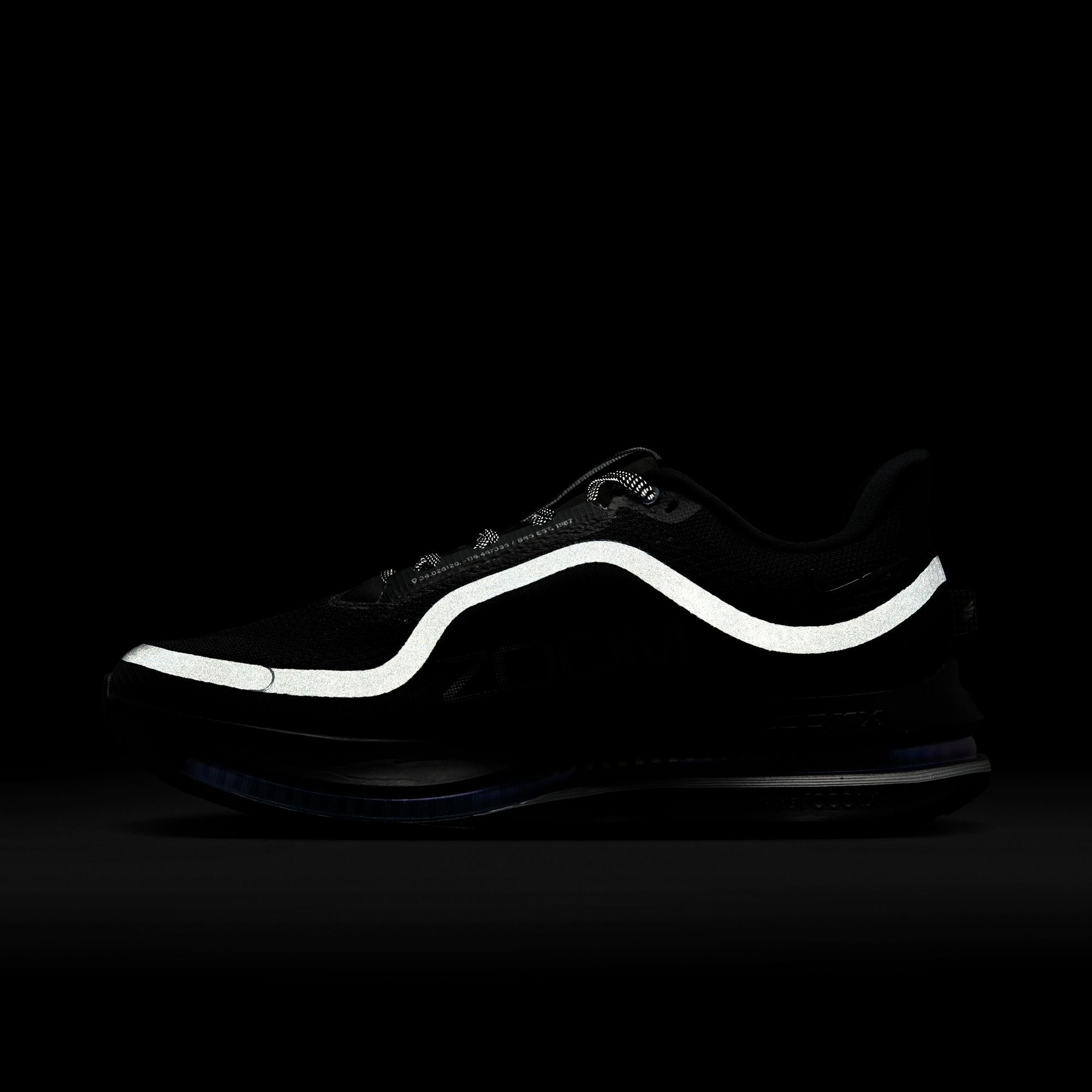 Men's Pegasus Premium (005 - Black/Black-Metallic Silver)