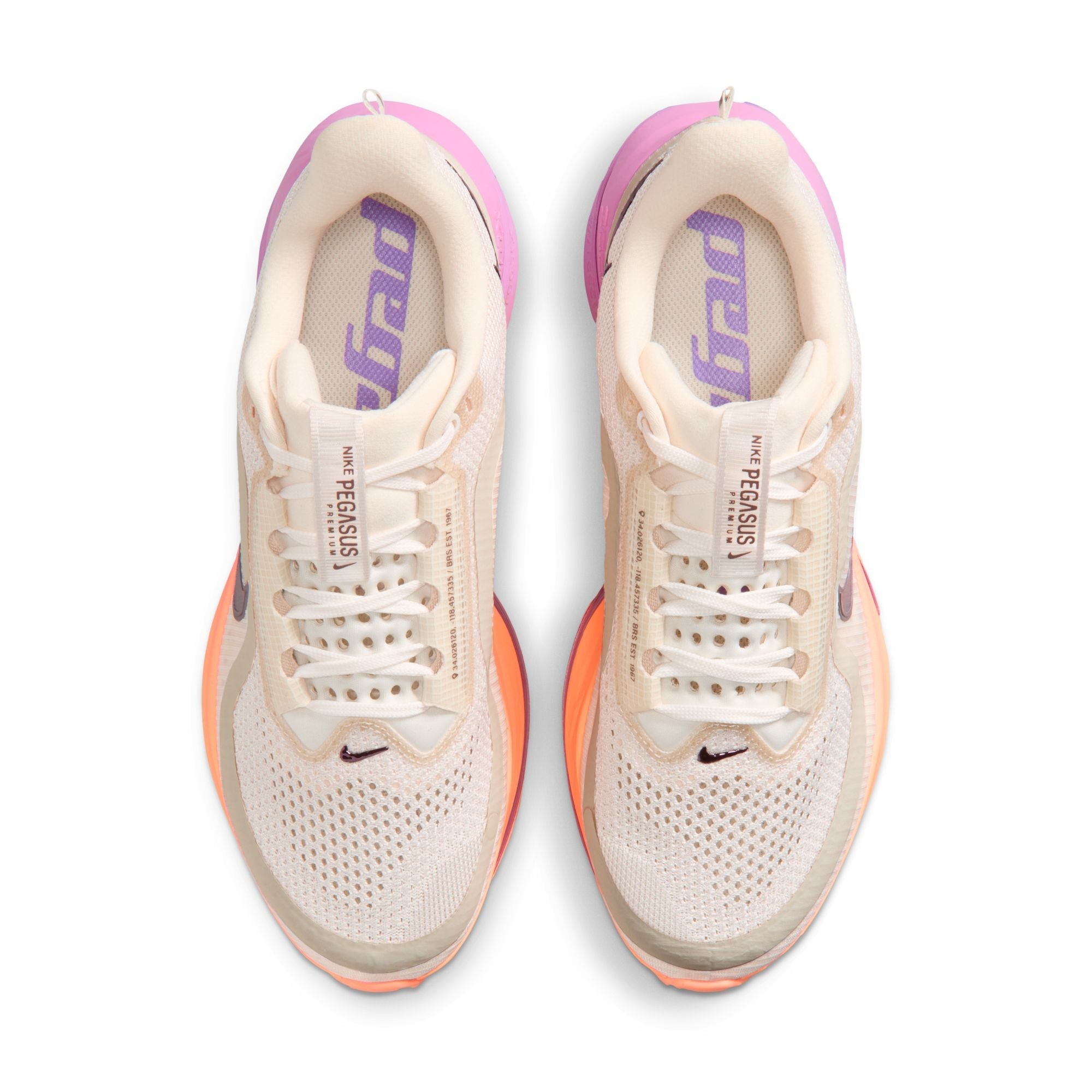 Women's Pegasus Premium (113 - Chalk/Tattoo-Orange Pulse-Lt Magenta)