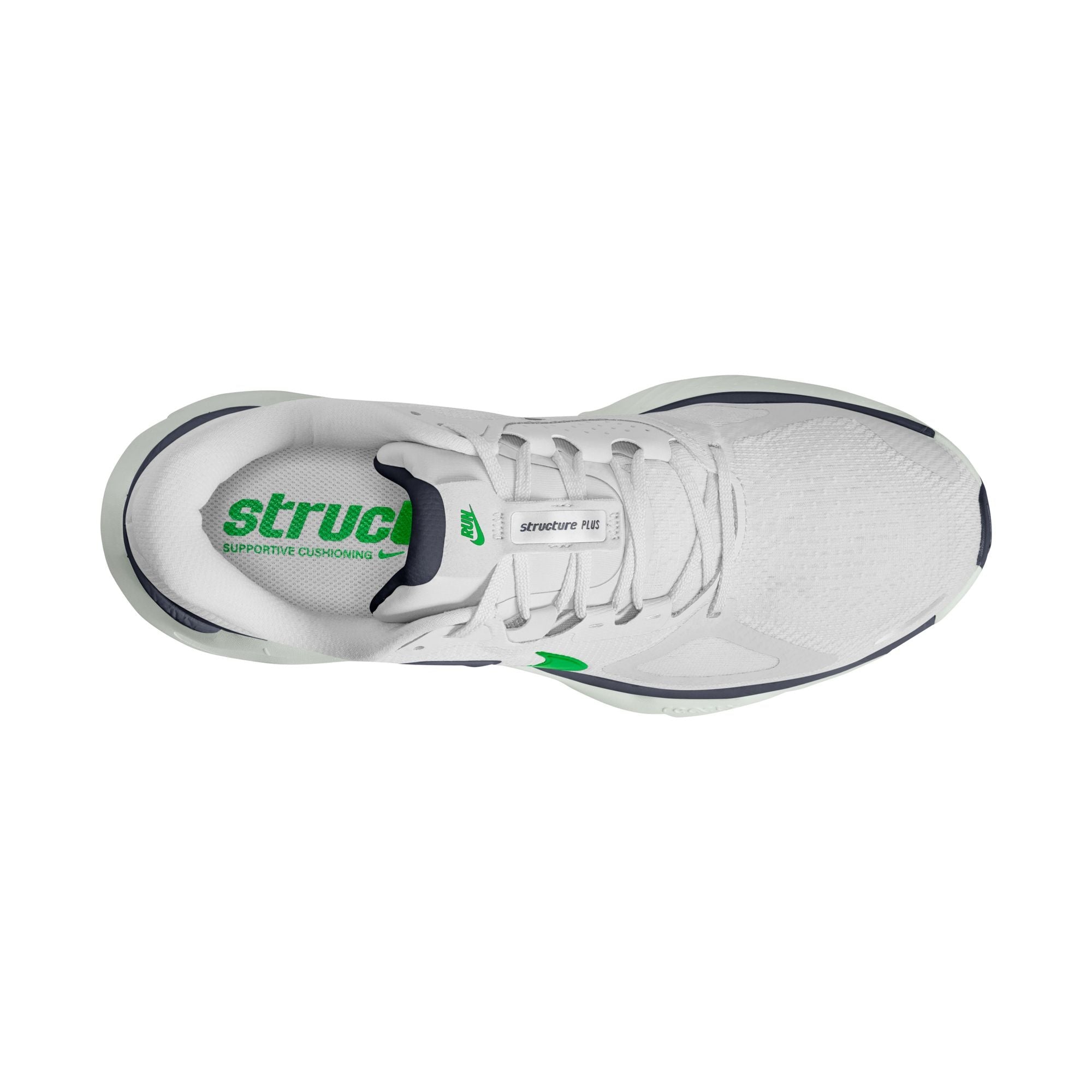Men’s Structure Plus (102 - White/Green Spark-Midnight Navy)