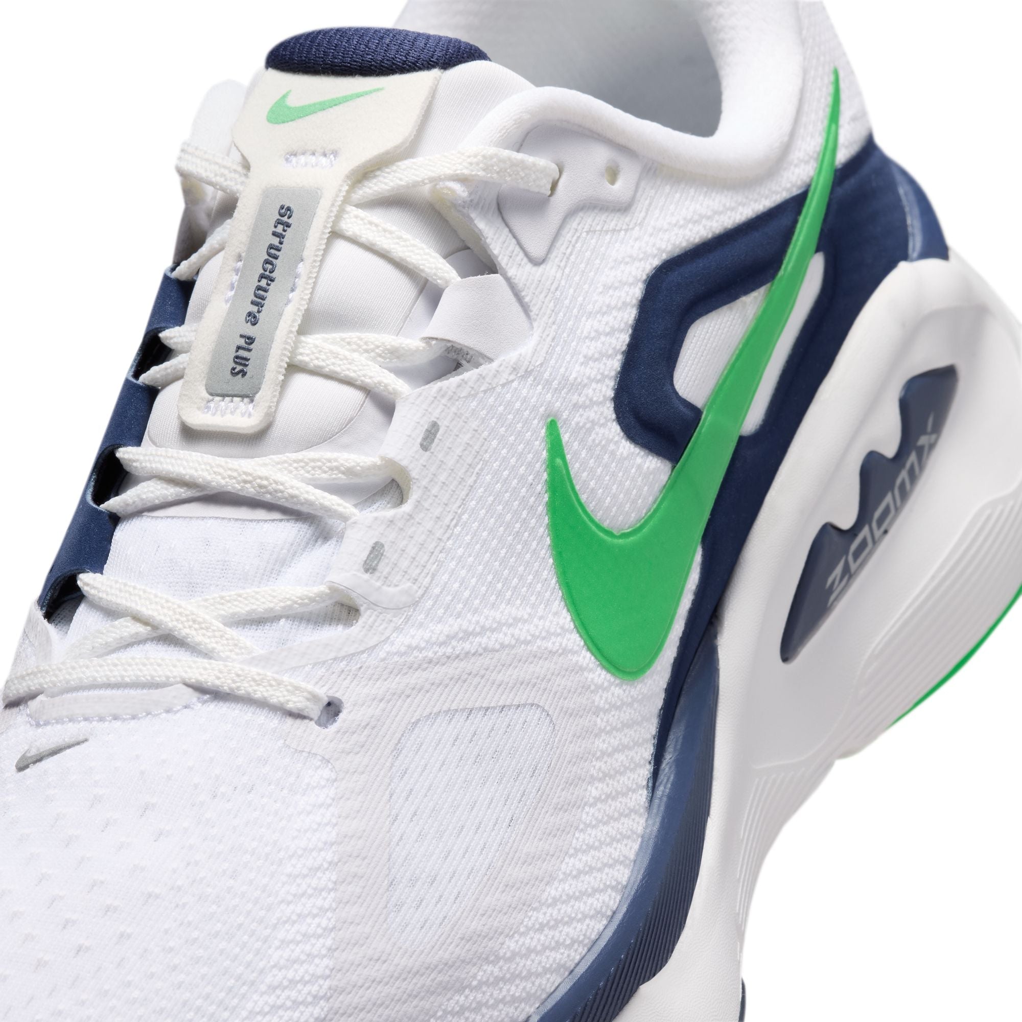 Men’s Structure Plus (102 - White/Green Spark-Midnight Navy)