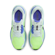 Men's Nike Structure Plus Running Shoe - White/Black Spruce/Volt Ice/Barely Green - Regular (D)