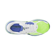 Men's Nike Structure Plus Running Shoe - White/Black Spruce/Volt Ice/Barely Green - Regular (D)