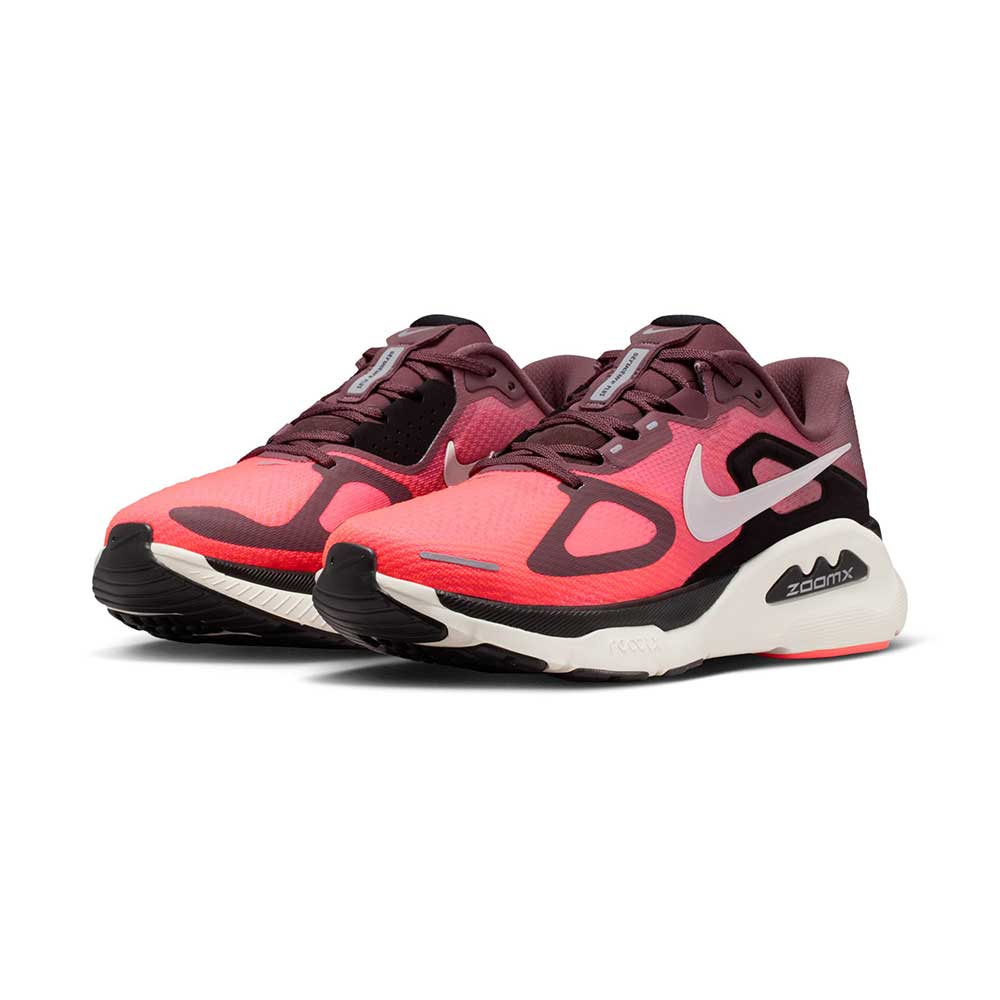 Women's Nike Structure Plus Running Shoe - Tattoo/Silver/Hot Lava/Black - Regular (B)