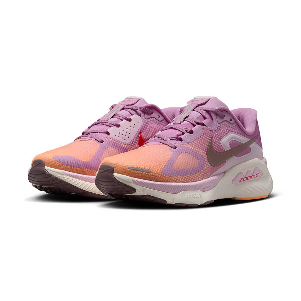 Women's Nike Structure Plus Running Shoe - Light Magenta/Tattoo/Orange Pulse/Pink Foam - Regular (B)