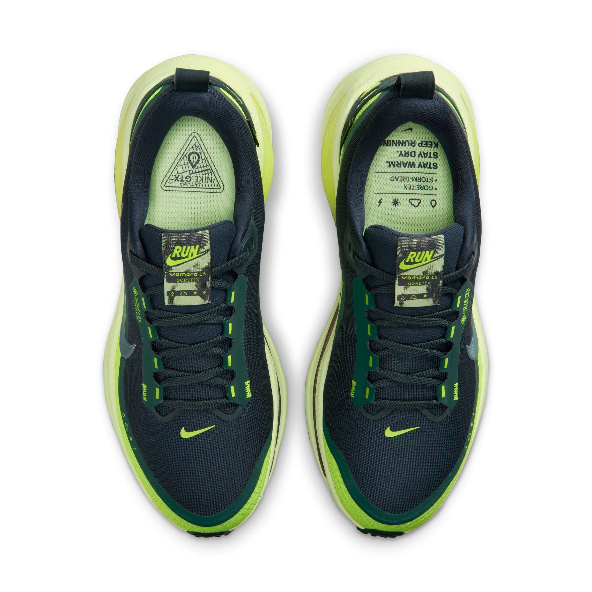 Women's Vomero 18 GORE-TEX (300 - Seaweed/Seaweed-Lt Liquid Lime-Cyber)
