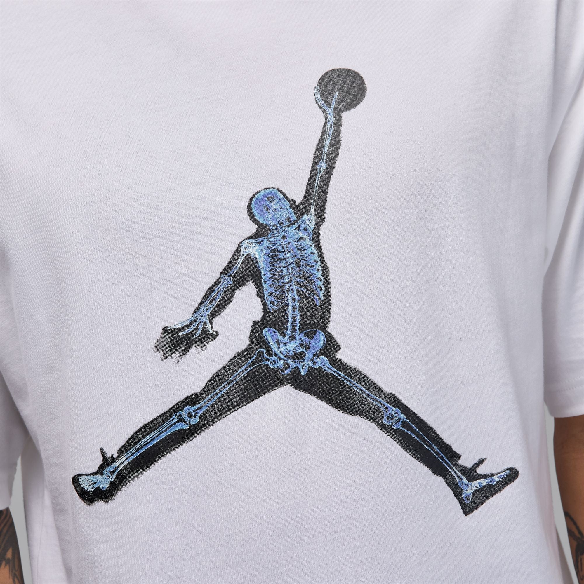 Men's Jordan Jumpman X Ray Short Sleeve T-Shirt - White/Black