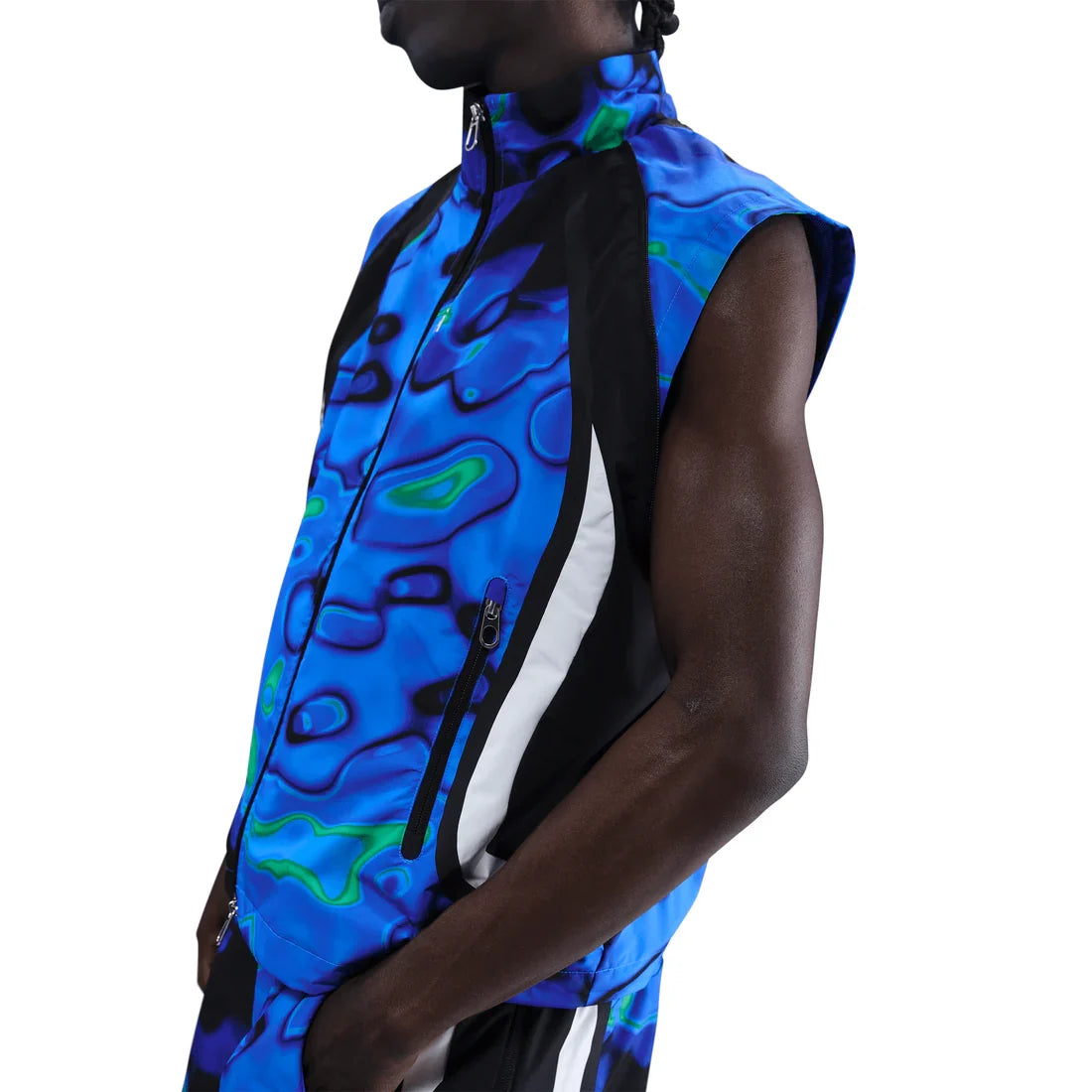 Men's Nike Project F.R.O.G. Storm-FIT Tracksuit Jacket - Hyper Royal/White/Green Shock