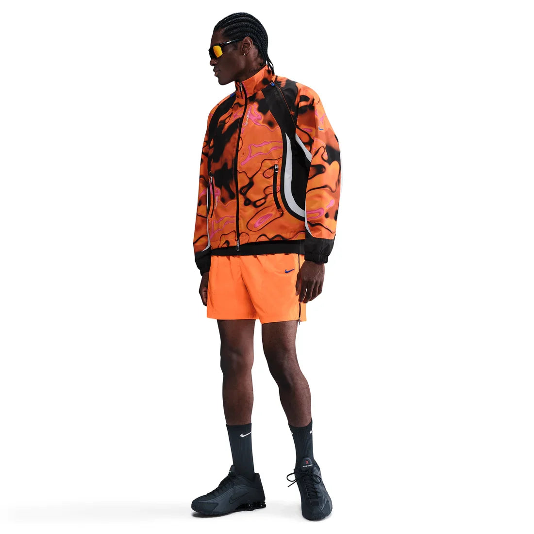 Men's Nike Project F.R.O.G. Storm-FIT Tracksuit Jacket - Total Orange/White/Hyper Royal