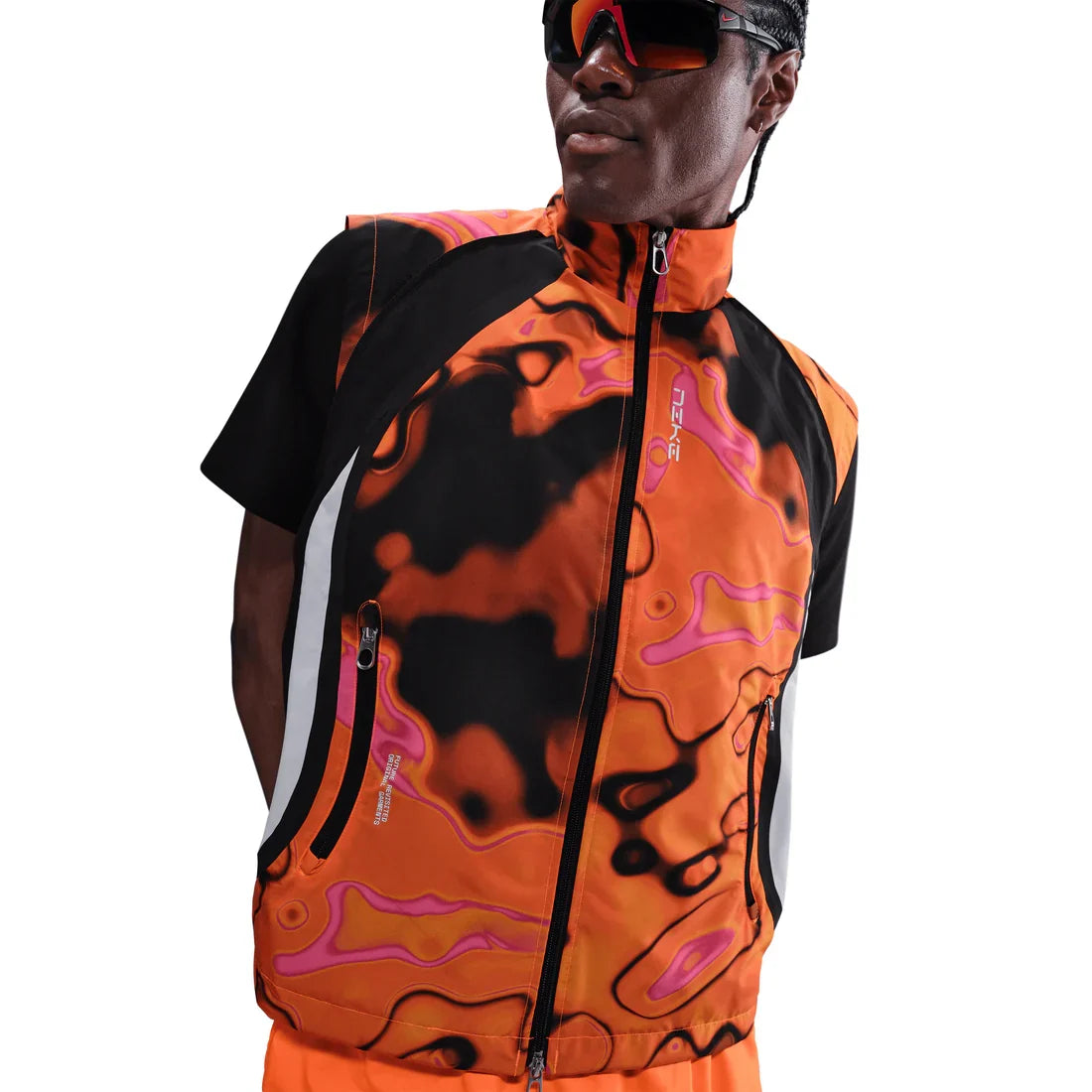 Men's Nike Project F.R.O.G. Storm-FIT Tracksuit Jacket - Total Orange/White/Hyper Royal
