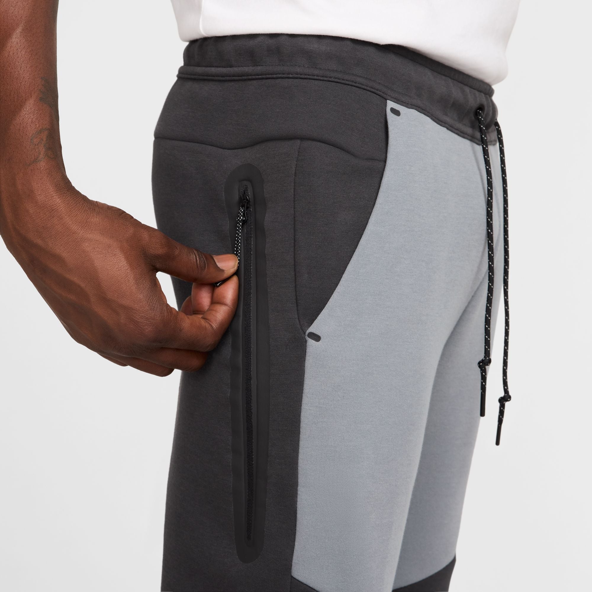 Men's Nike Tech Fleece Jogger Pants - Anthracite/cool Grey/black