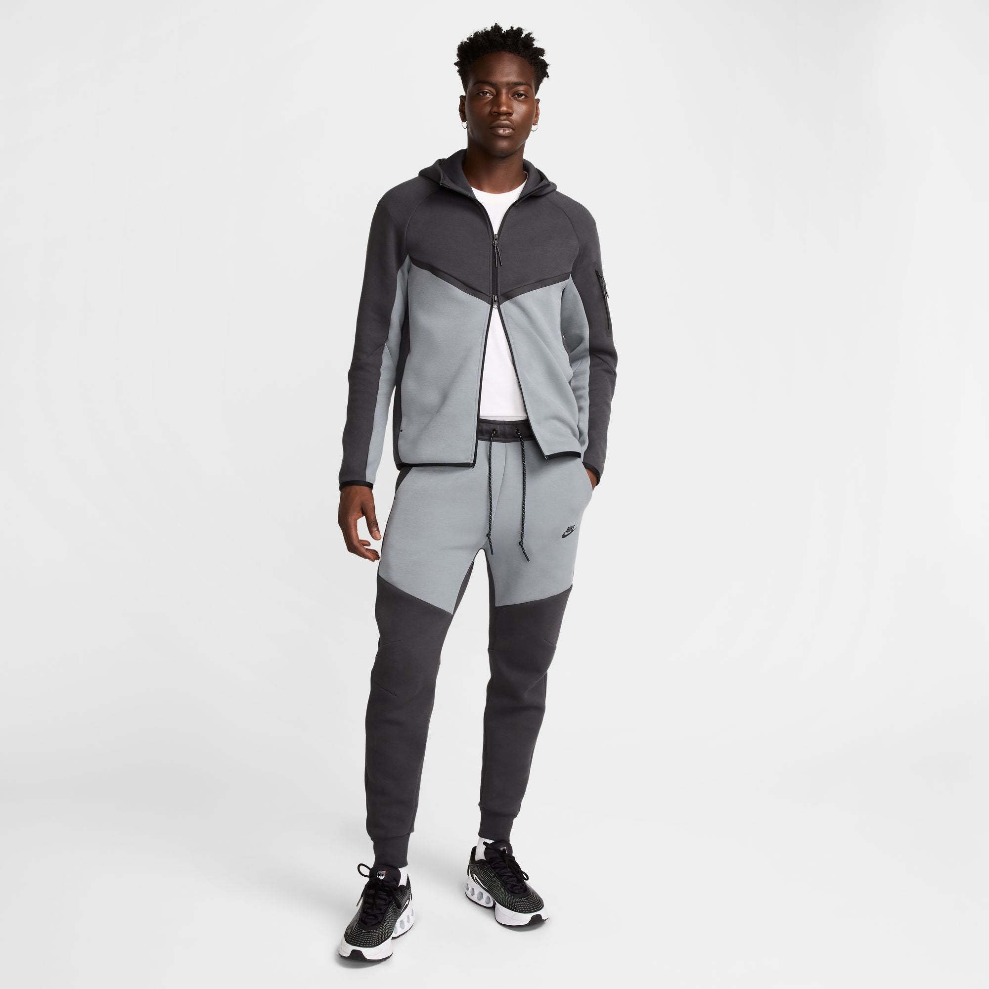 Men's Nike Tech Fleece Jogger Pants - Anthracite/cool Grey/black