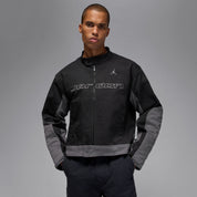 Men's Jordan Brooklyn Motorsport Jacket - Black/Iron Grey/Iron Grey