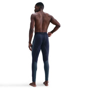Men's Nike Tech Therma-FIT Base Layer Tights - Obsidian/Thunder Blue//Black