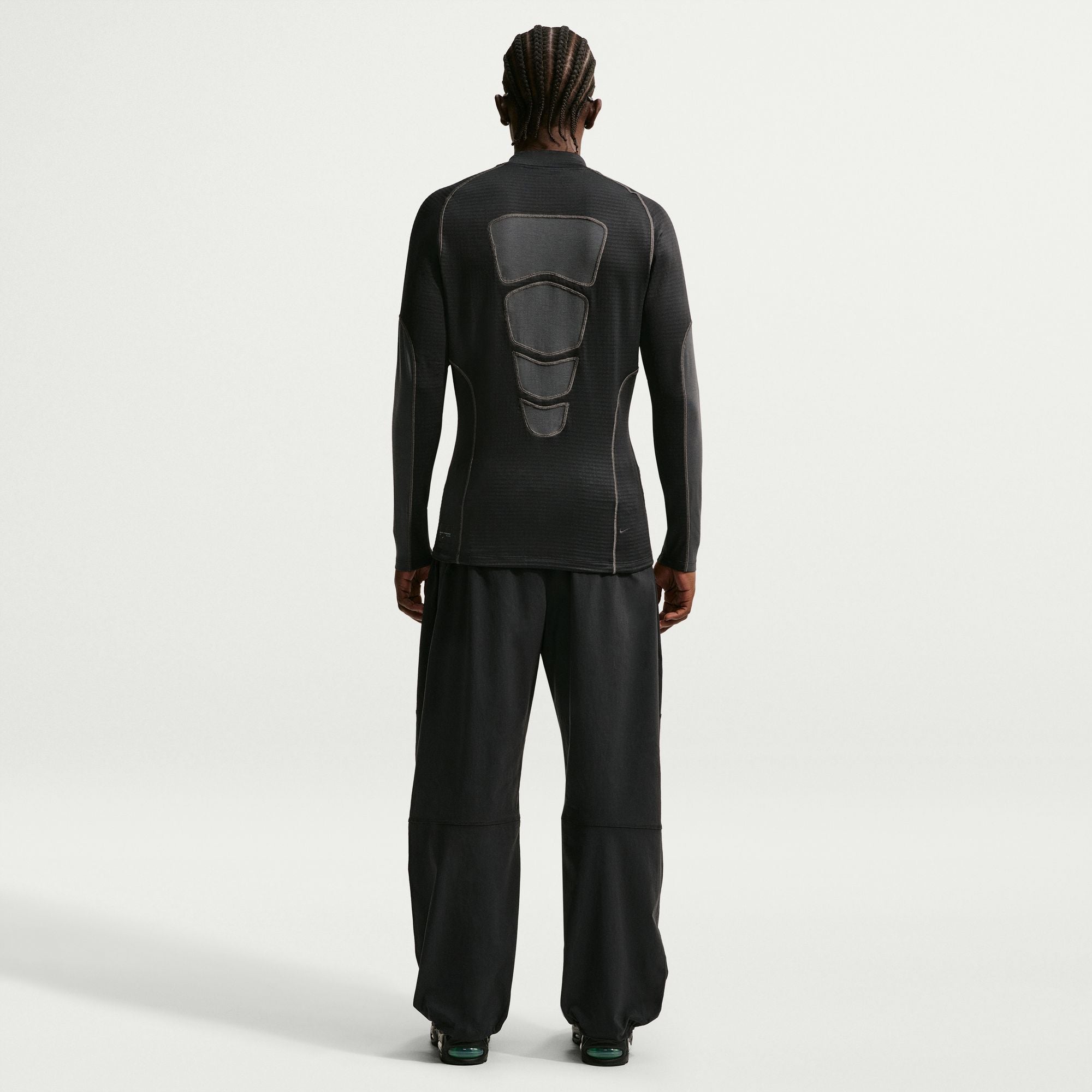 Men's Nike Tech Base Layer Long-Sleeve Top - Black/Anthracite/Anthracite/Black